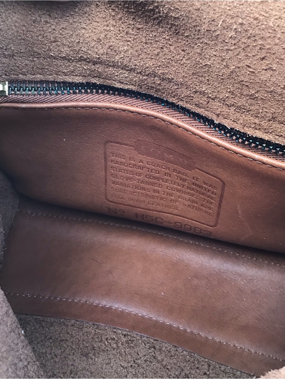 Coach British Tan Regina Crossbody Bag 9983 - Picture 15 of 15